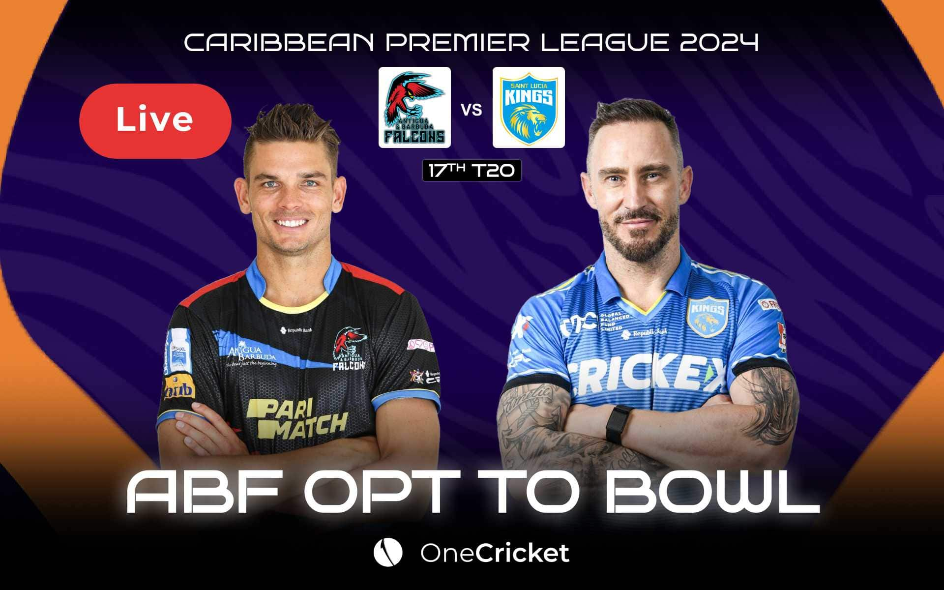 CPL 2024, ABF vs SLK, Match 17 Live Score: Match Updates, Highlights And Live Streaming